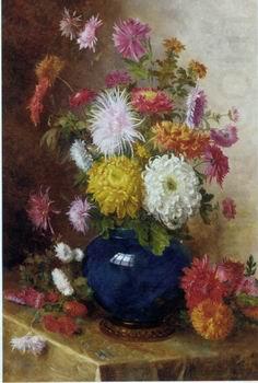 unknow artist Floral, beautiful classical still life of flowers.111 oil painting picture